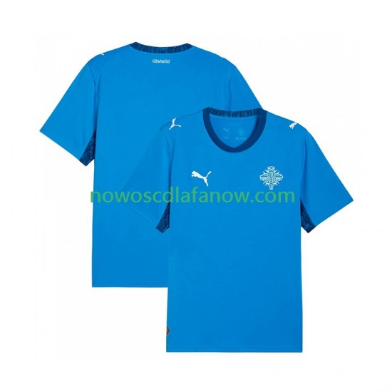 Koszulka Reprezentacja Islandii Męska Domowy Komplet 2026 Krótkie Rękawy