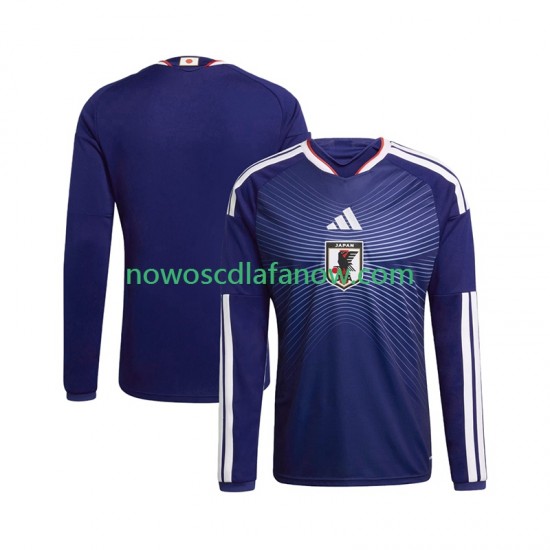 Koszulka Reprezentacja Japonii Męska Domowy Komplet World Cup 2026 Długie Rękawy