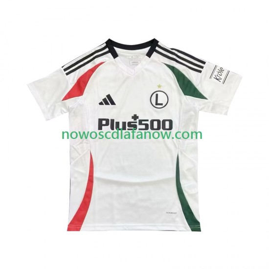 Koszulka Legia Warsaw Męska Domowy Komplet 2025-2026 Krótkie Rękawy