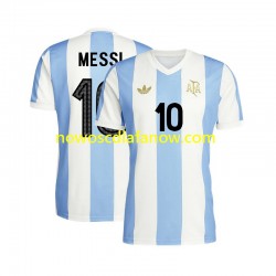 Koszulka Reprezentacja Argentyny Lionel Messi 10 50 Anniversary Męska Domowy Komplet Krótkie Rękawy