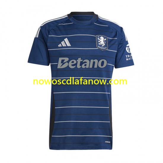 Koszulka Aston Villa Męska Trzeci Komplet 2024-2025 Krótkie Rękawy