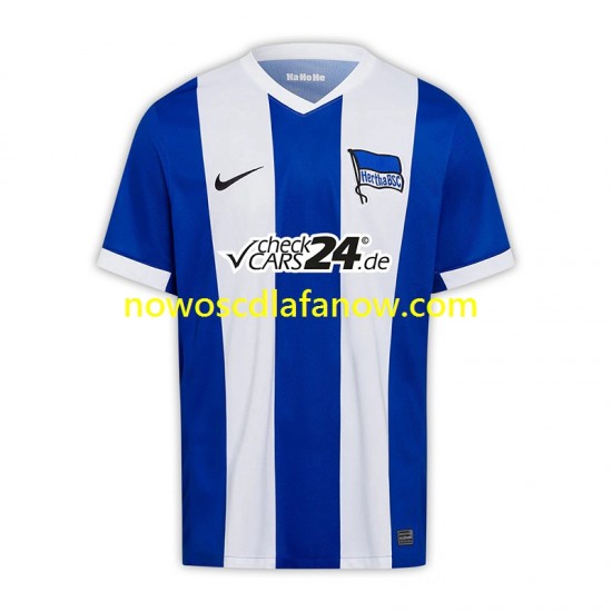 Koszulka Hertha BSC Męska Domowy Komplet 2024-2025 Krótkie Rękawy