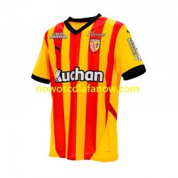 Koszulka RC Lens Męska Domowy Komplet 2024-2025 Krótkie Rękawy