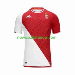 Koszulka AS Monaco Męska Domowy Komplet 2023-2024 Krótkie Rękawy