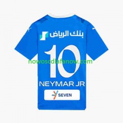 Koszulka Al Hilal Neymar JR 10 Męska Domowy Komplet 2023-2024 Krótkie Rękawy