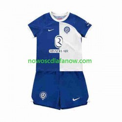 Koszulka Atlético Madryt 2 Dziecięca Wyjazdowy Komplet 2023-2024 Krótkie Rękawy