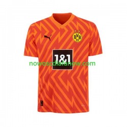 Koszulka Borussia Dortmund Bramkarskie Męska Wyjazdowy Komplet 2023-2024 Krótkie Rękawy
