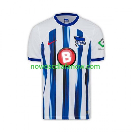 Koszulka Hertha BSC Męska Domowy Komplet 2023-2024 Krótkie Rękawy