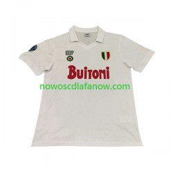 Koszulka Napoli 1987 1988 Retro Męska Wyjazdowy Komplet Krótkie Rękawy