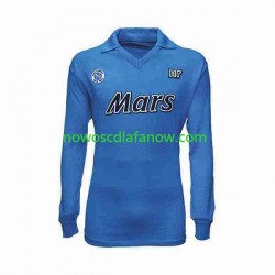 Koszulka Napoli 1989 1990 Retro Męska Domowy Komplet Długie Rękawy