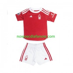 Koszulka Nottingham Forest Dziecięca Domowy Komplet 2023-2024 Krótkie Rękawy