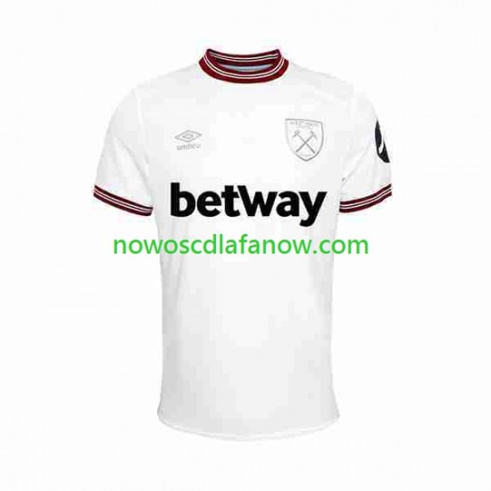 Koszulka West Ham United Męska Wyjazdowy Komplet 2023-2024 Krótkie Rękawy