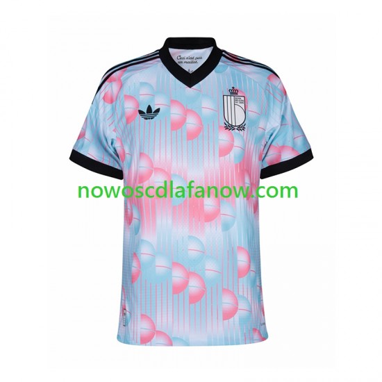 Koszulka Reprezentacja Belgii Męska Wyjazdowy Komplet World Cup 2026 Krótkie Rękawy