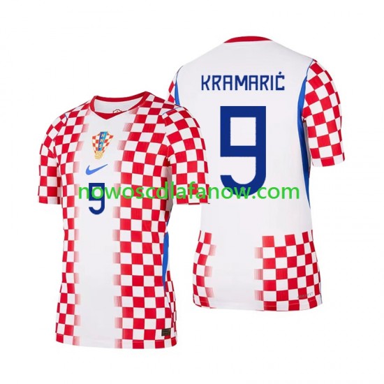 Koszulka Reprezentacja Chorwacji Andrej Kramaric 9 Męska Domowy Komplet World Cup 2026 Krótkie Rękawy