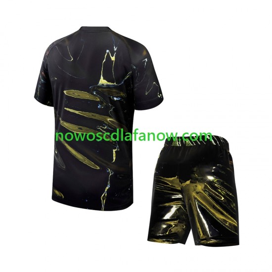 Koszulka Paris Saint-Germain Night Edition Dziecięca Czwarty Komplet 2025-2026 Krótkie Rękawy