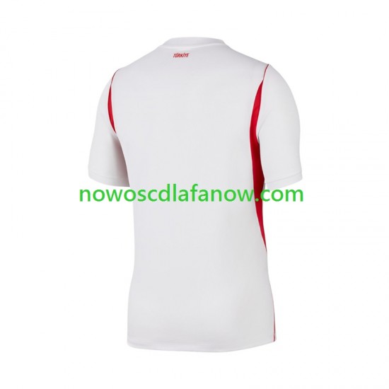 Koszulka Reprezentacja Turcji Męska Wyjazdowy Komplet 2026 2027 Krótkie Rękawy