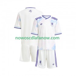 Koszulka Aston Villa Dziecięca Trzeci Komplet 2025-2026 Krótkie Rękawy