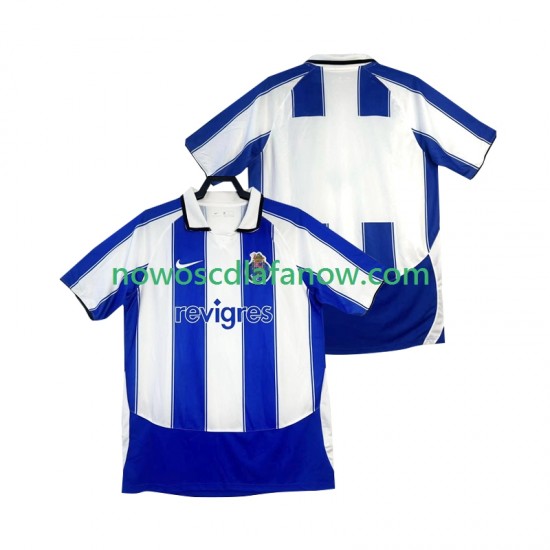 Koszulka FC Porto 2003 Retro Męska Domowy Komplet 2004 Krótkie Rękawy