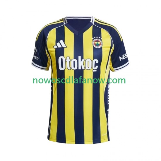 Koszulka Fenerbahce Męska Domowy Komplet 2025-2026 Krótkie Rękawy