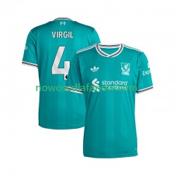 Koszulka Liverpool Virgil van Dijk 4 Męska Trzeci Komplet 2025-2026 Krótkie Rękawy