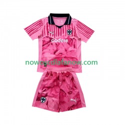 Koszulka Monterrey FIFA CWC Bramkarskie Dziecięca Domowy Komplet 2025 Krótkie Rękawy