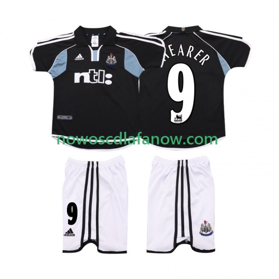 Koszulka Newcastle United SHEARER 9 2000 2001 Retro Dziecięca Wyjazdowy Komplet Krótkie Rękawy