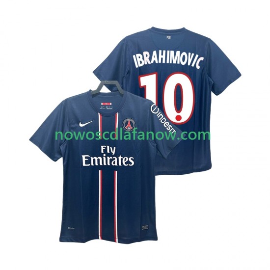 Koszulka Paris Saint-Germain Ibrahimović 10 2012 2013 Retro Męska Domowy Komplet Krótkie Rękawy