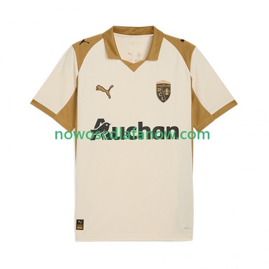 Koszulka RC Lens Męska Trzeci Komplet 2025-2026 Krótkie Rękawy