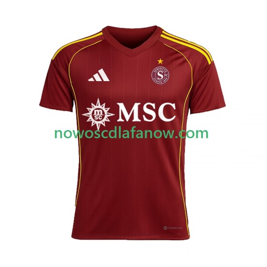 Koszulka Servette FC Męska Domowy Komplet 2025-2026 Krótkie Rękawy