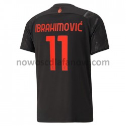 Koszulka AC Milan Ibrahimovic 11 Trzeci Komplet 2021-2022 Krótkie Rękawy