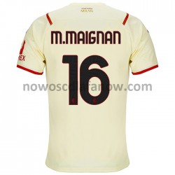 Koszulka AC Milan Mike Maignan 16 Wyjazdowy Komplet 2021-2022 Krótkie Rękawy