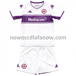Koszulka ACF Fiorentina Dziecięca Wyjazdowy Komplet 2021-2022 Krótkie Rękawy