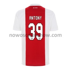 Koszulka AFC Ajax Antony 39 Domowy Komplet 2021-2022 Krótkie Rękawy
