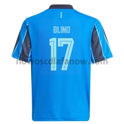 Koszulka AFC Ajax Daley Blind 17 Wyjazdowy Komplet 2021-2022 Krótkie Rękawy