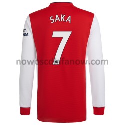 Koszulka Arsenal Bukayo Saka 7 Domowy Komplet 2021-2022 Długie Rękawy