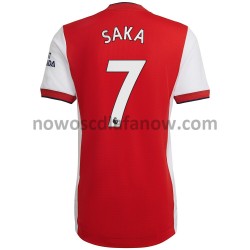 Koszulka Arsenal Bukayo Saka 7 Domowy Komplet 2021-2022 Krótkie Rękawy