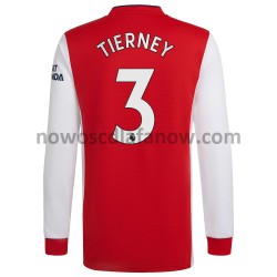 Koszulka Arsenal Kieran Tierney 3 Domowy Komplet 2021-2022 Długie Rękawy