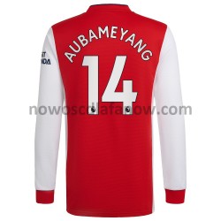Koszulka Arsenal Pierre-Emerick Aubameyang 14 Domowy Komplet 2021-2022 Długie Rękawy