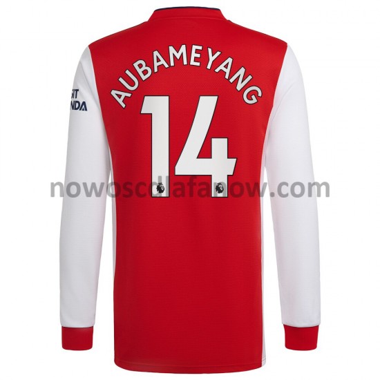 Koszulka Arsenal Pierre-Emerick Aubameyang 14 Domowy Komplet 2021-2022 Długie Rękawy