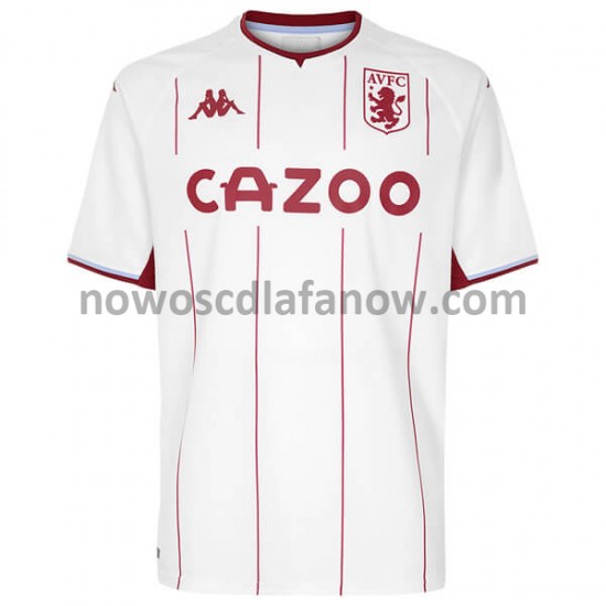 Koszulka Aston Villa Wyjazdowy Komplet 2021-2022 Krótkie Rękawy