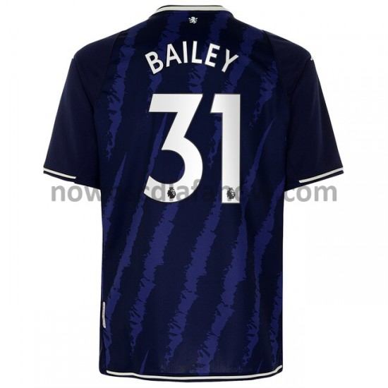 Koszulka Aston Villa Leon Bailey 31 Trzeci Komplet 2021-2022 Krótkie Rękawy