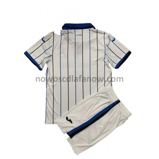 Koszulka Atalanta Dziecięca Wyjazdowy Komplet 2021-2022 Krótkie Rękawy