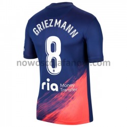 Koszulka Atlético Madryt Antoine Griezmann 8 Wyjazdowy Komplet 2021-2022 Krótkie Rękawy