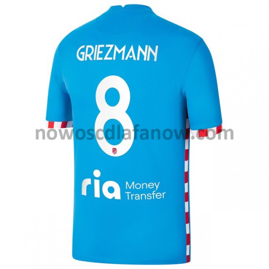 Koszulka Atlético Madryt Antoine Griezmann 8 Trzeci Komplet 2021-2022 Krótkie Rękawy