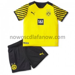 Koszulka Borussia Dortmund Dziecięca Domowy Komplet 2021-2022 Krótkie Rękawy