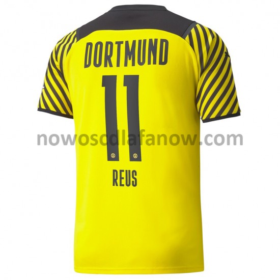Koszulka Borussia Dortmund Marco Reus 11 Domowy Komplet 2021-2022 Krótkie Rękawy