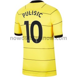 Koszulka Chelsea Christian Pulisic 10 Wyjazdowy Komplet 2021-2022 Krótkie Rękawy
