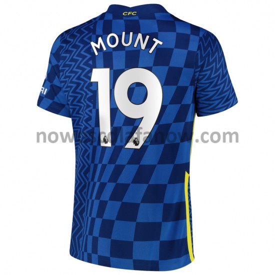 Koszulka Chelsea Mason Mount 19 Domowy Komplet 2021-2022 Krótkie Rękawy