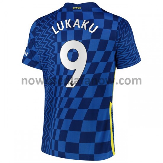 Koszulka Chelsea Romelu Lukaku 9 Domowy Komplet 2021-2022 Krótkie Rękawy