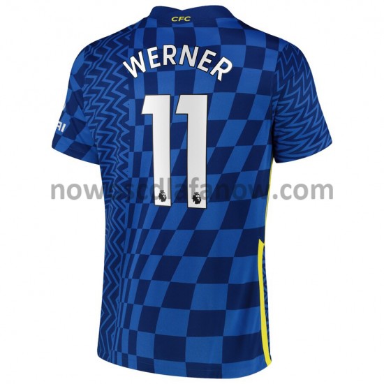 Koszulka Chelsea Timo Werner 11 Domowy Komplet 2021-2022 Krótkie Rękawy